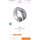 Cartier new double ring, S925 sterling silver fine version, noble and luxurious, the United States version of the size 6.7.8, ring item QN60.