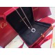 Romantic hand in hand for a lifetime of love for a lifetime  Cartier Cartier Classic LOVE Series Double Layer Necklace  Fashion Netroots star with the same models    Perfect seconds Amazing the whole scene  S925 Sterling