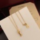 [Seiko version]  Cartier Cartier necklace leopard earrings [strong] 11 leopard light gold version of the necklace shipped    classic aristocratic model, luxury full of diamonds caressing the leopard design    exclusive r