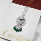 [925] Luxury Cartier Necklace Tassel Parrot   Cartier Parrot Necklace Hot models The highest version on the market! Counter 11 style open mold with Asian gold material! Diamonds luxury necklace Goddess must have Super sl