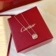 Limited Edition Cartier Cartier Tricolor Pink Diamonds  Necklace Trinity de cartier Collection High-end customized High-class color separation plating craft exquisite top s925 sterling silver material does not fade and n