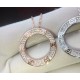 Cartier Cartier Classic LOVE full star circle necklace [Lightning] Original one to one customized, comparable to the real thing [embrace] High-end sub-gold plating 18k gold process Set with imported simulation of high-ca