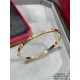 V gold plated 1.0 imitation gold, CNC high definition Cartier narrow version of the ten diamonds LOVE bracelet, size 16.17.18   High-level craftsmanship Nail bit polished treatment Screwdriver opening design  90 degrees 