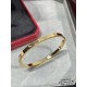 V gold plated 1.0 imitation gold, CNC high definition Cartier narrow version of the ten diamonds LOVE bracelet, size 16.17.18   High-level craftsmanship Nail bit polished treatment Screwdriver opening design  90 degrees 