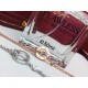 Cartier Cartier classic LOVE small circle double bracelet   the original version of a one-to-one customized ~ comparable to the real thing [embrace] high-end sub-gold plating 18k gold process