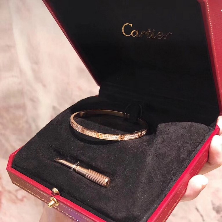 Screw   version Cartier narrow version of the full star bracelet Heavy recommended models with screws super hard goods to attack the most beautiful stacking wear artifacts love narrow version of the full star, full of di