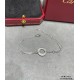 CNC plated 1.0 imitation gold Cartier Classic LOVE double-sided round cake bracelet   real shot   high-end custom    look at the chain plate to see the engraving, and then look at the workmanship Original replica into th