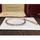 Cartier Cartier official website latest release    hot narrow version of the LOVE full of stars bracelet   imports of gold plating 18k rose gold  white gold inlaid with simulation of high-carbon diamonds   high-end custo