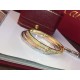 Cartier Cartier official website latest release    hot narrow version of the LOVE full of stars bracelet   imports of gold plating 18k rose gold  white gold inlaid with simulation of high-carbon diamonds   high-end custo