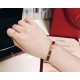 CNC version   Cartier classic diamond-free love bracelet, years of word-of-mouth models. The use of sub-gold material plating 18K gold thick gold does not fade Original CNC machine cutting process! Special promise the de