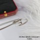 [Seiko version] Cartier nail ring   mini models (code 678) Fine version of the nail ring   white gold rose gold yellow gold. Cartier nail ring CNC ring   to meet your dream of nails counter Cartier China line exclusive d