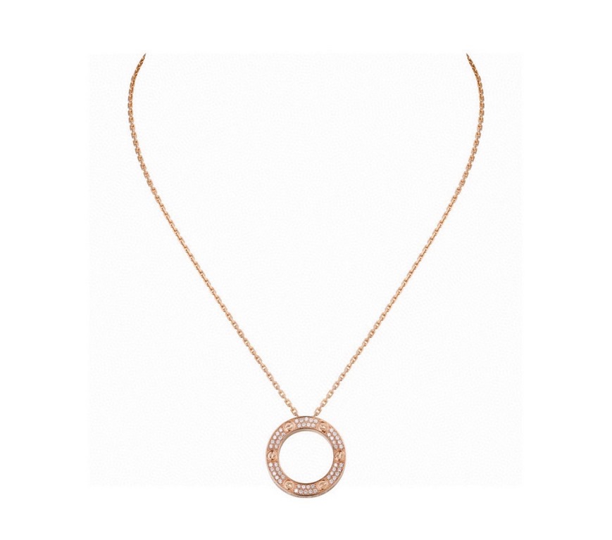 Cartier (Cartier) classic full of stars  necklace - Cartier LOVE series that is born for the vow of love, the classic screw logo seal the world's most beautiful sentiment.     Atmospheric fashion timeless classic models 