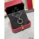 9 2  5       Cartier Cartier Full Diamond Nail Necklace Classic 3 colors complete!