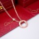 Romance hand in hand #Love for a lifetime  Cartier Cartier Classic LOVE Series Double Layers Necklace  Fashion Netroots star with the same models    Perfect seconds Amazing  S925 sterling silver white gold rose gold two 