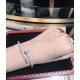 New  Cartier studded bracelet 360 degrees full of diamonds surrounded  [The highest version of the market]   The industry's most cutting-edge and most complete   Cartier Nail double layer full of diamonds Nail bracelet s