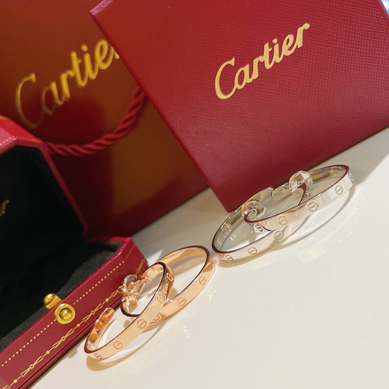 Cartier   Noble Gorgeous Large hoop earrings earrings temperament Queen High-end sub-gold material electroplated thick gold craftsmanship a series of the Queen's customized models The emperor's jeweler is worthy of top q