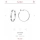 Cartier   Noble Gorgeous Large hoop earrings earrings temperament Queen High-end sub-gold material electroplated thick gold craftsmanship a series of the Queen's customized models The emperor's jeweler is worthy of top q