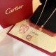 Limited Edition Cartier Cartier Tricolor Pink Diamonds  Necklace Trinity de cartier Collection High-end customized High-class color separation plating craft exquisite top s925 sterling silver material does not fade and n