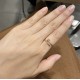 CNC open version, V gold plated 1.0 imitation gold (yardage 5678) Cartier fine version of glossy nail ring   white gold rose gold yellow gold.   to meet your dream of nails counter Cartier China line exclusive debut of t