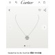 Cartier Necklace Cartier latest Round Diamond Necklace   Electroplated 18k gold process Counter version One to one quality   Inlaid with imported simulated diamonds Split-color plating At will with [color] One is equal t