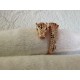 Leopard ring dominant double-headed leopard print full of diamonds popping ring.Panthère de Cartier leopard ring              in 18k yellow gold! Round brilliant diamonds. Emerald, black onyx. The cheetah - as Cartier's 