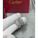 V gold Cartier Cartier CNC wide version of the full star ear pat, the classic 【Grade】   Cartier full star series The most classic models do not need to be introduced Germany imported high-end Three colors can be selected