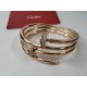 Cartier classic   studded bracelet  double studded bracelet high-end customized   hand-set top imported eight hearts and eight arrows diamonds 11 customized counter counter counter version absolute high quality   the net