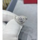 V Gold Material 5140270 Yardage 5678 Cartier twist ring   Exquisite   From cutting the main stone to plating to the finished product Very time-consuming. Imported high-carbon diamonds as the main stone Small diamonds rin