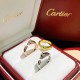 Cartier Cartier Classic Timeless Leopard Polished Leopard Narrow Leopard Split Ring Imported from Germany V-gold material electroplated with imitation gold Ultra-fine craftsmanship Highest version on the market Rose gold