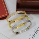 Upgraded version   Cartier full star love bracelet   a suitable for couples dating fashion jewelry  ... Promised to accompany the eternal warmth of the eternal warmth is what I want to give you the courage to go forward 