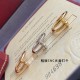 V gold plating 1.0 imitation gold Thick version (yardage 678) Thick version Cartier rough version of the glossy studded ring   Card family classic masterpiece, enduring  Legendary classic, has been popular without saying