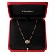 Cartier Cartier Tricolor solitaire   Necklace Earrings Trinity de cartier collection High-end customization High-class color separation plating craft exquisite top s925 sterling silver material does not fade and not alle