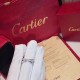 Caetier Paris Nouvelle Vague Cartier Double Crossover Ring Imported from Germany 925 Sterling Silver Micropavé High Carbon Diamonds The style is fashionable, classic and versatile Original logo high-end customization Aut