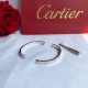 CNC version   Cartier classic diamond-free love bracelet, years of word-of-mouth models. The use of sub-gold material plating 18K gold thick gold does not fade Original CNC machine cutting process! Special promise the de