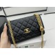 A96052 Chanel 2024 spring new adjustable heart gold ball woc This season's treasure bag This chain will not flap around compared to the previous gold ball It can be used as an armpit bag The capacity is also available Si