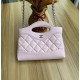 CHANEL Chanel 24S Latest 31 Mini Shopper Bag in Oiled Lambskin Leather and Gold Gold.Model A , size 17.5x20.5x3.5cm