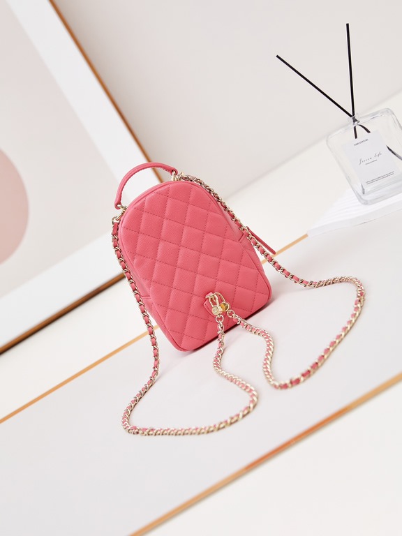 24Cmini Lychee grain small shoulders A variety of carrying methods can be handheld, crossbody, shoulder bag. Leather or lychee pattern is very durable, very ok capacity Classic minimalist style is perfect.Model No. ASize