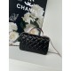 Chanel 21K latest Mini CF handle handbag AS2431 Classic diamond lattice flap bag decorated with exquisite classic chain with handheld, delicate sheepskin embellish the handbag, stand out, interpretation of timeless!   el