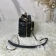 CHANE1  24s Crowd of camera bags AS4817 details are done very delicately The metal lens cap can be opened The overall look will be more advanced Exquisite small body of the bag how to look so good ah ~ the shape of the s