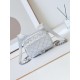 24c shoulder bagThe super glamorous eye-catching bag from the show, the one you've been waiting for, the one you've been waiting to wear.Metallic silver sheepskin texture with a bold color scheme, but also versatile high