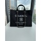 CHANEL 66941 #Large Beach Cowboy Canvas Bag  chanel deauville  SpringSummer Dubai Resort Collection Classic Shopping Bag with Handle Large Mommy Bag Summer Fashion Partner Casual Versatile [Delightful] More and more natu