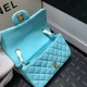 Upgraded  Chanel CF Mini 1116 small bag summer than to prepare   the most small C iconic leather through the chain as classics bags masterpiece authentic price soared conservative design with a variety of colorful decor 