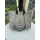 CHANEL 66941 #Large Beach Cowboy Canvas Bag  chanel deauville  SpringSummer Dubai Resort Collection Classic Shopping Bag with Handle Large Mommy Bag Summer Fashion Partner Casual Versatile [Delightful] More and more natu