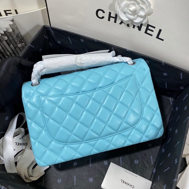 Cf 1113 sheepskin original single quality, France original imported lamb   leather, feel very soft, diamond lattice fullness all reach and the same as the authentic, multiple colors in stock! Size 30cm