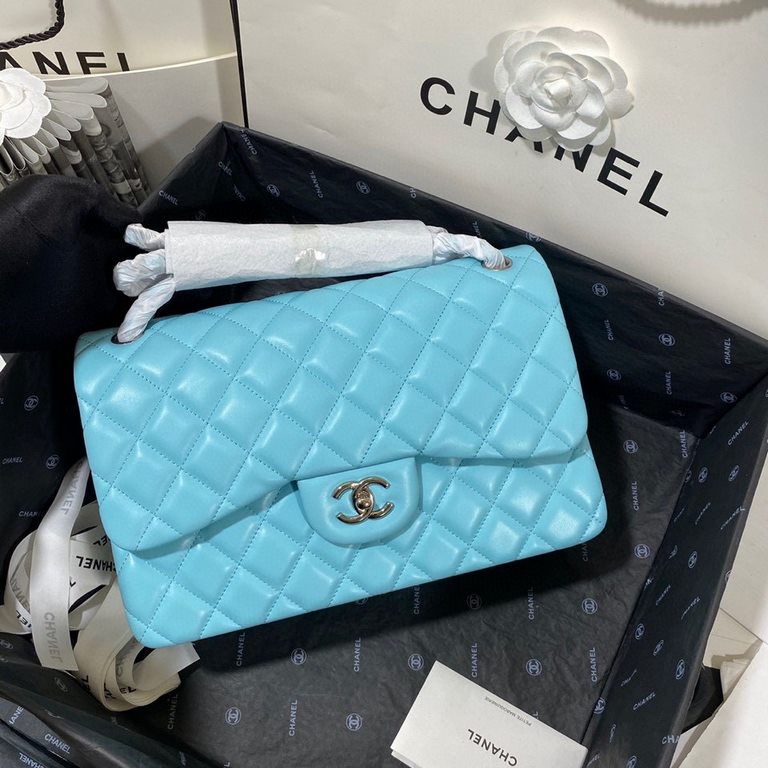 Cf 1113 sheepskin original single quality, France original imported lamb   leather, feel very soft, diamond lattice fullness all reach and the same as the authentic, multiple colors in stock! Size 30cm