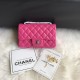 . Upgraded  Chanel CF Mini 1116 small bag summer than to prepare   The most small C's iconic leather through the chain as classics bags masterpiece authentic price soared conservative design with a variety of colorful de