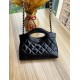 CHANEL Chanel 24S Latest 31 Mini Shopper Bag in Oiled Lambskin Leather and Gold Gold.Model A , size 17.5x20.5x3.5cm