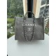 CHANEL 66941 #Large Beach Cowboy Canvas Bag  chanel deauville  SpringSummer Dubai Resort Collection Classic Shopping Bag with Handle Large Mommy Bag Summer Fashion Partner Casual Versatile [Delightful] More and more natu