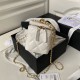 ￥ CHANEC double gold ball box A This season's new double gold ball I really cute!At a glance fell in love with this bagClassic black gold Double gold balls Chain adjustable length Hand carry crossbody and shoulder Capaci