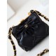 24A Bow Froggy Bags are so cute, the froggy clip bag holds tissues, lipstick, powder, and oil-waxed sheepskin which is very good for wear and tear, and can be used as a dinner bag. The shoulder strap has an intricate eng